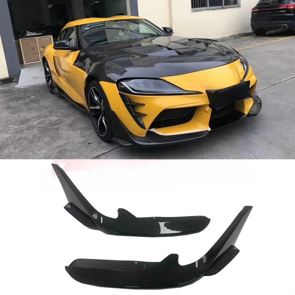 High Quality Carbon Fiber Front Lip Body Kit Perfect Fitment Car Bumper Upgrade GR Supra A90 A91 New Condition Front Bumper Lip